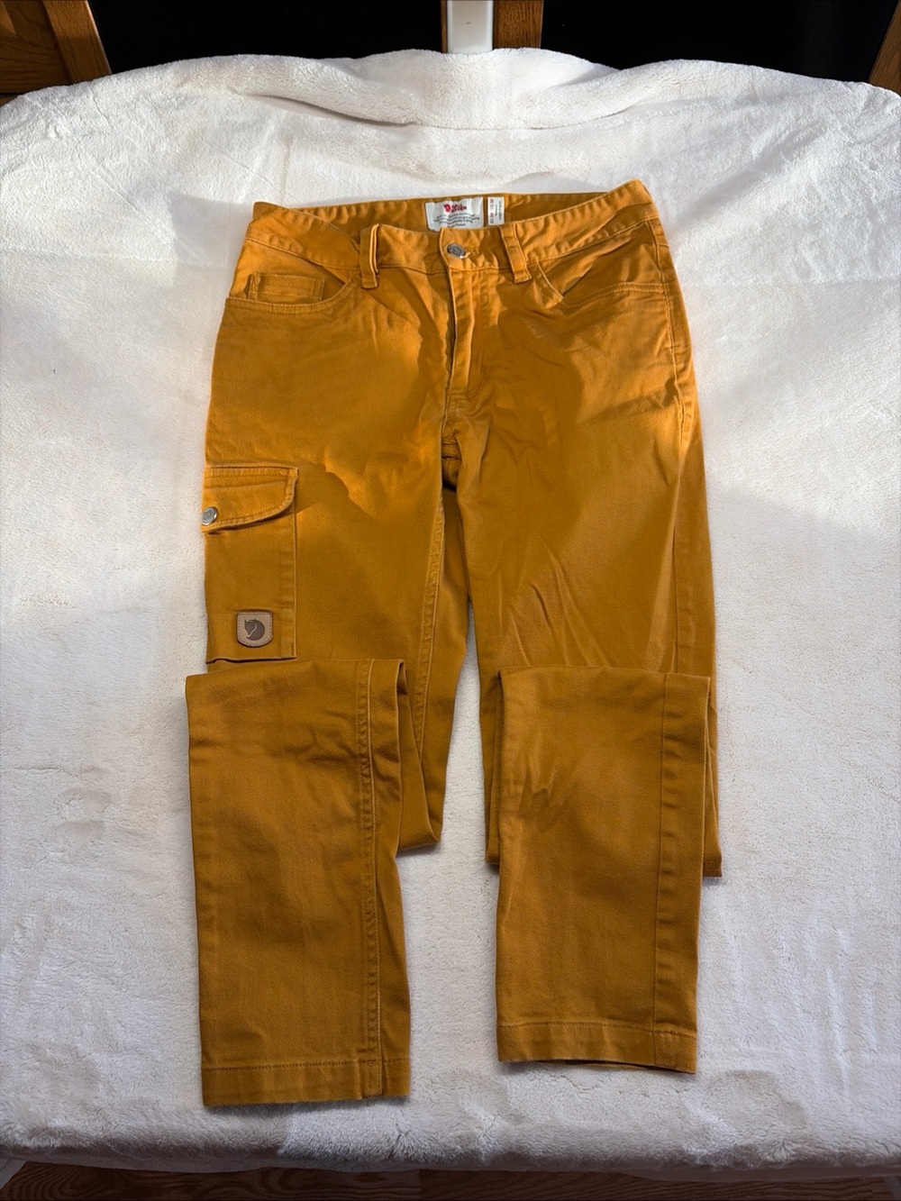 Fjallraven Women’s Greenland Stretch Trousers Size 26W, Regular Length